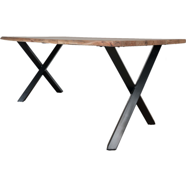 Home67 Eettafel pluma 180 cm boomstamblad 2647968 large