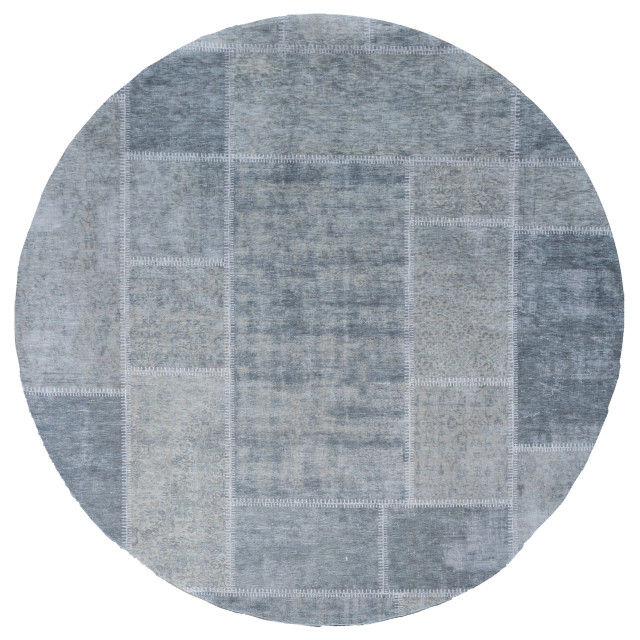 Veer Carpets Karpet mijnen rond donker 06 ø120 cm 2648010 large