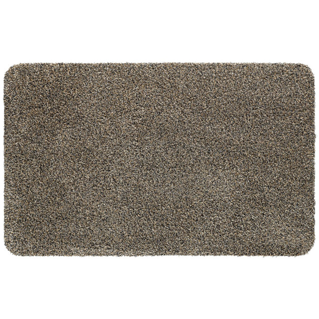 Veer Carpets Wasbare deurmat aqua stop 60 × 100 cm granite 2648696 large