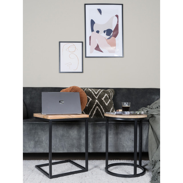 Home67 Laptoptafel roos naturel 2647499 large