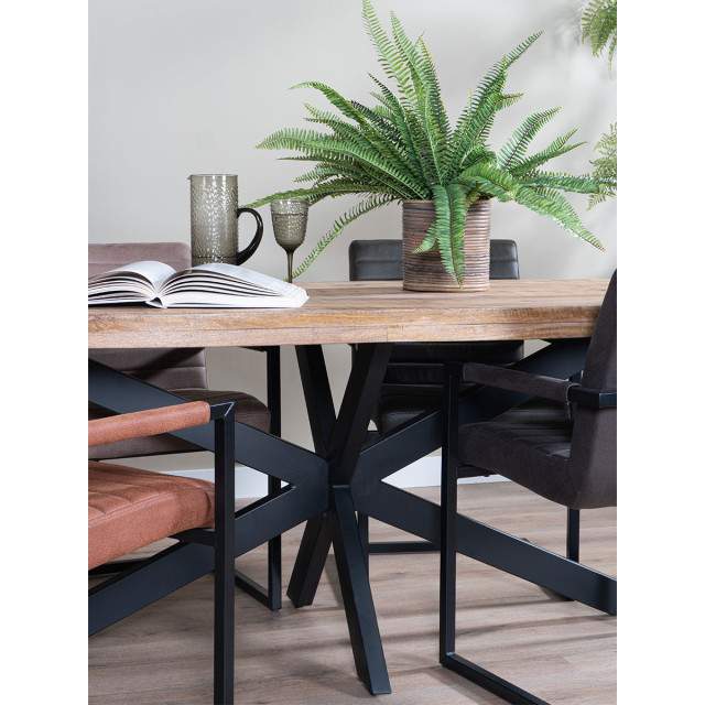 Home67 Eettafel rabel 260 cm spinpoot 2648769 large