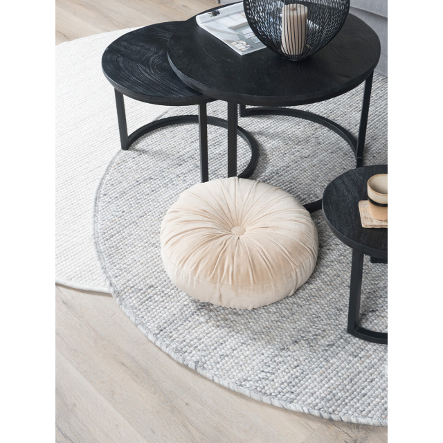 Veer Carpets Vloerkleed pebbel 815 rond ø200 cm 2648068 large