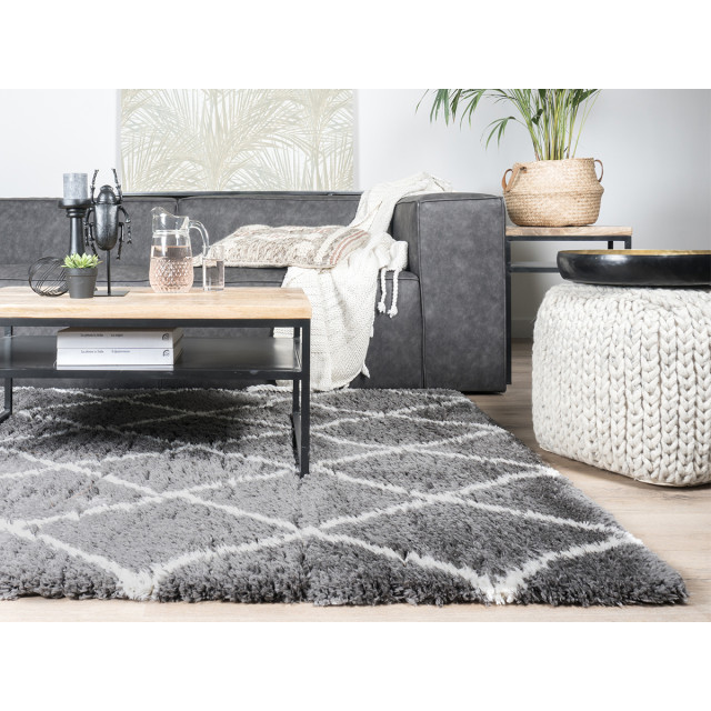 Veer Carpets Vloerkleed jeffie grey 240 x 340 cm 2647991 large