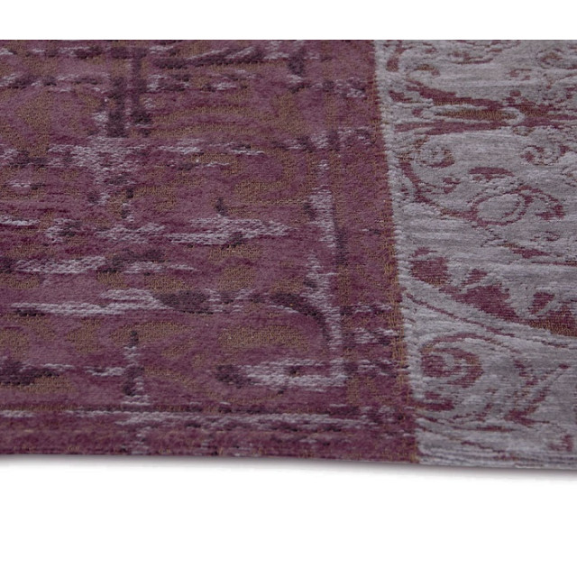 Louis de Poortere Vloerkleed vintage patchwork pale purple 8008 170 x 240 cm 2648568 large