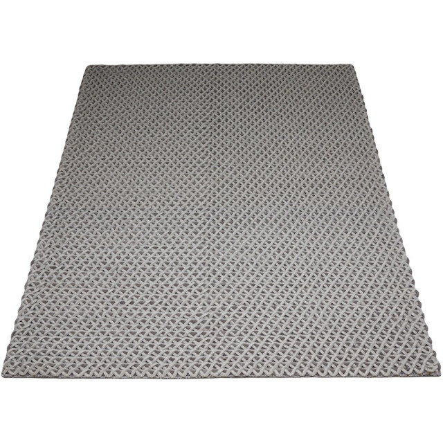 Veer Carpets Karpet cable silver dark grey 200 x 280 cm 2647584 large