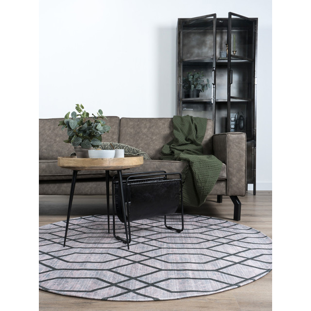 Veer Carpets Vloerkleed pattern rond groen ø200 cm 2648179 large