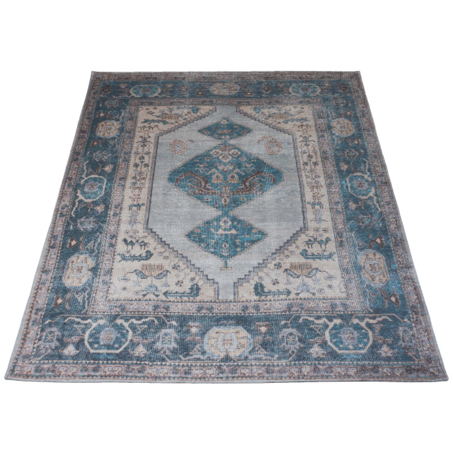 Veer Carpets Vloerkleed karaca blue 03 160 x 230 cm 2648118 large