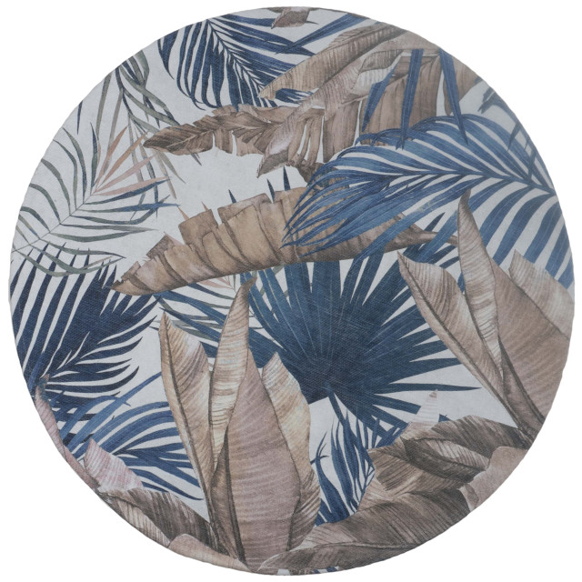 Veer Carpets Vloerkleed palm blue rond ø120 cm 2648143 large