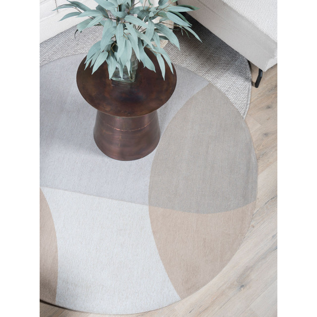 Veer Carpets Vloerkleed eli beige ø200 cm 2648533 large