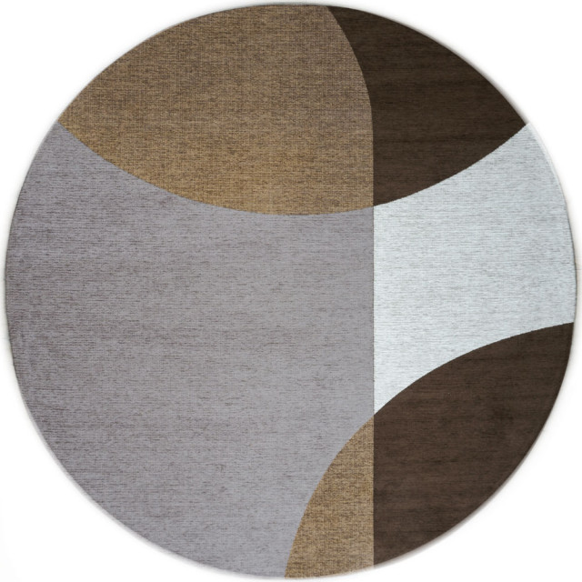 Veer Carpets Vloerkleed eli brown ø200 cm 2648528 large