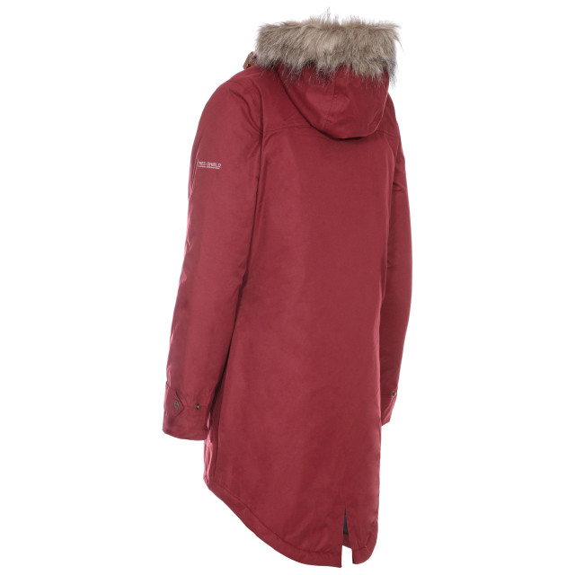 Trespass Dames clea waterbestendige gewatteerde jas UTTP3067_merlot large