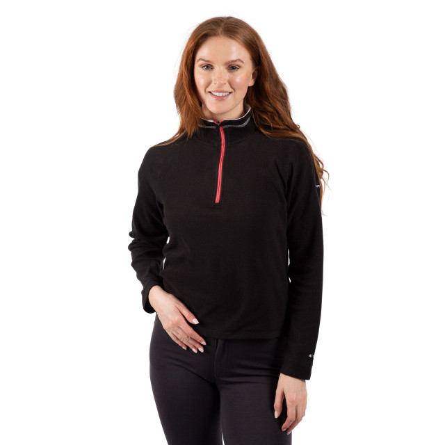 Trespass Dames skylar fleece top UTTP3975_blackwhite large