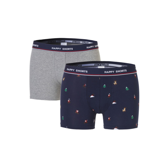 Happy Shorts Kerst boxershorts 2-pack heren classic nutcracker HS-J-931 large