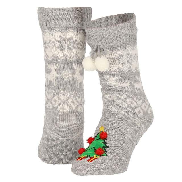 Apollo Dames kerstsokken met antislip 000123996004 large