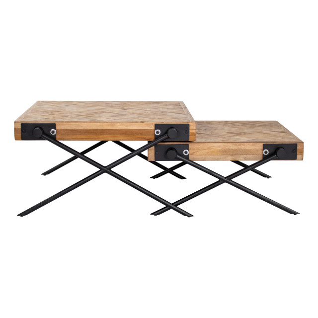 Kick Collection Kick salontafel dex set van 2 vierkant 2672300 large