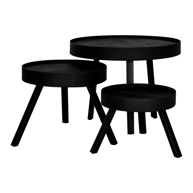 Kick Collection Kick salontafel job set van 3 rond - 2396716 large