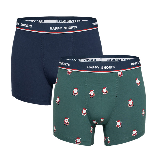 Happy Shorts 2-pack kerst boxershorts heren nutcracker HS-J large