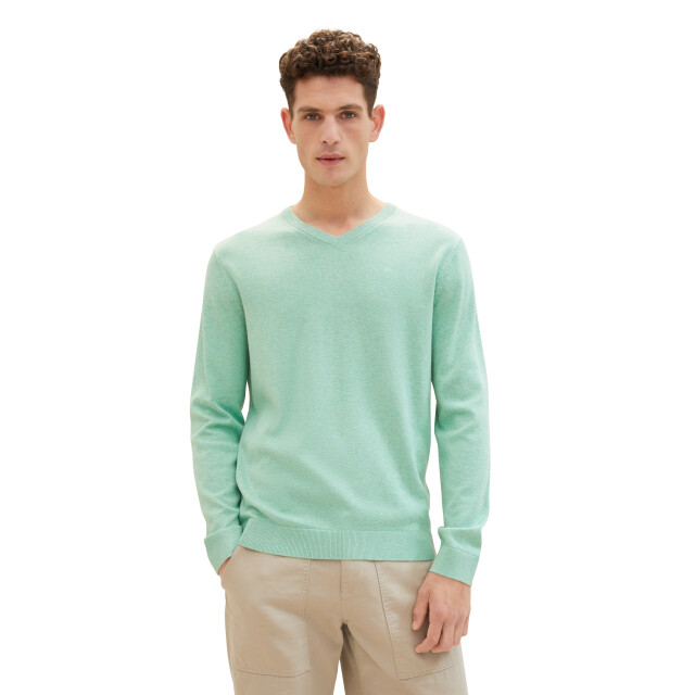 Tom Tailor Basic v-neck knit 1039811 large