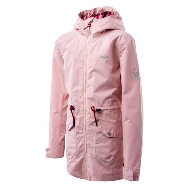 Bejo Meisjes rinoa ii soft shell jas UTIG2493_silverpink large