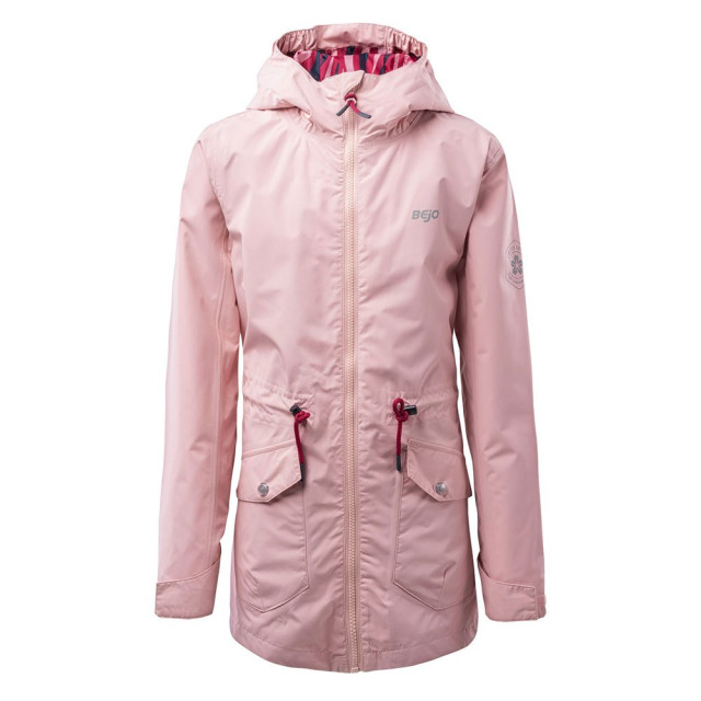 Bejo Meisjes rinoa ii soft shell jas UTIG2493_silverpink large