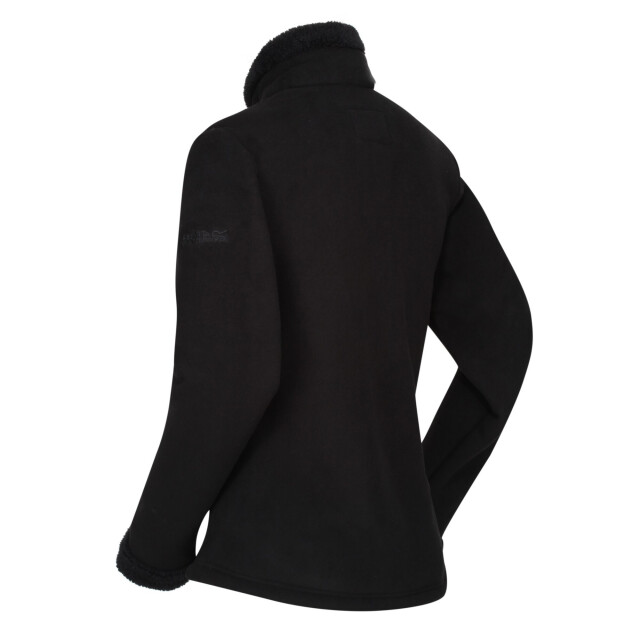 Regatta Dames brandall zwaarlijvige fleece jacket UTRG5410_black large
