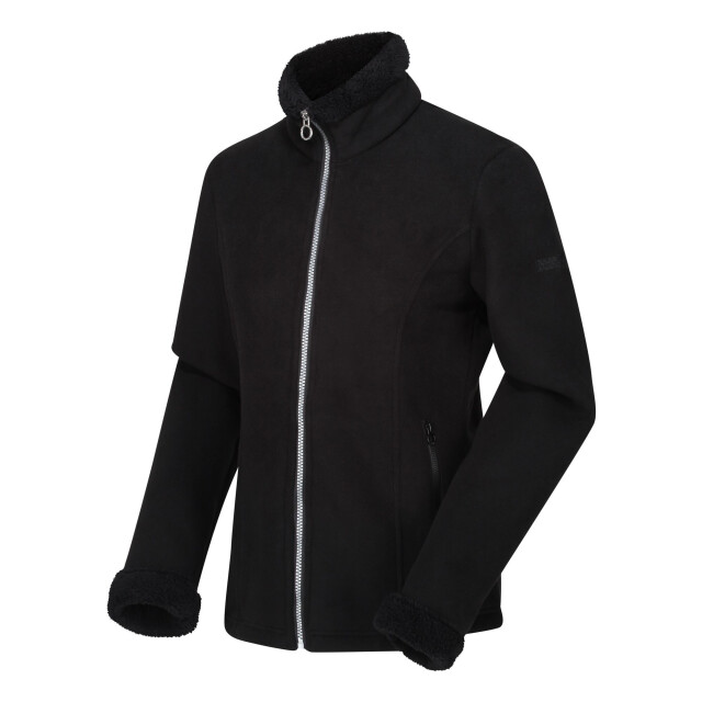 Regatta Dames brandall zwaarlijvige fleece jacket UTRG5410_black large