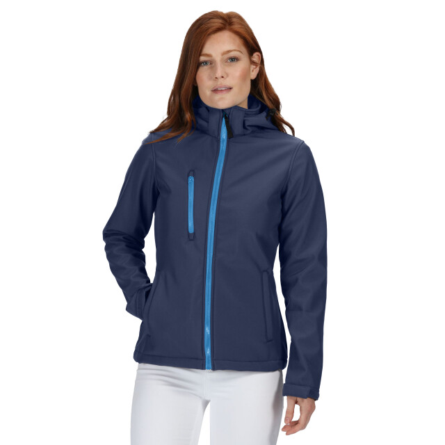 Regatta Dames venturer 3-lagige membraan soft shell jacket UTRG5518_navyfrenchblue large