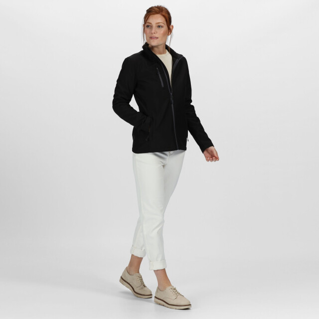 Regatta Dames eerlijk gemaakt gerecycleerd full zip fleece UTRG5731_black large
