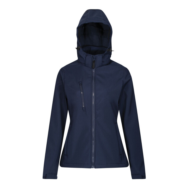 Regatta Dames 3 layer membrane soft shell jas UTRG5518_navyfrenchblue large