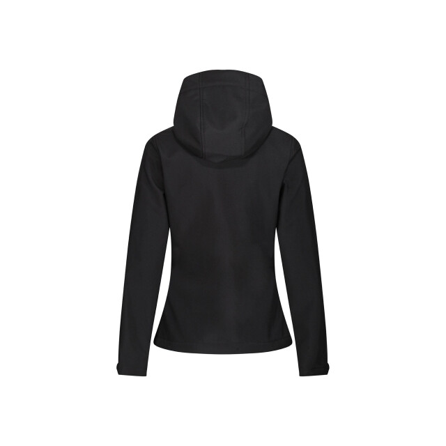 Regatta Dames 3 layer membrane soft shell jas UTRG5518_blackred large