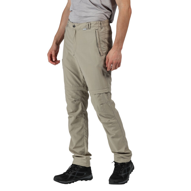 Regatta Heren leesville ii zip off broek UTRG4956_parchment large
