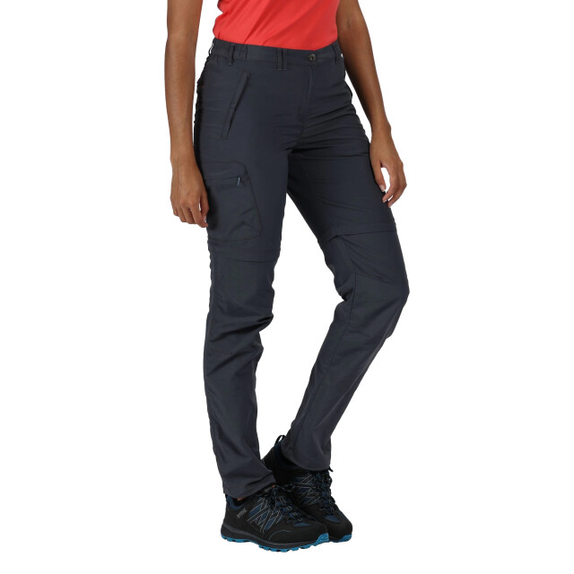 Regatta Dames chaska ii zip off broek UTRG4905_sealgrey large