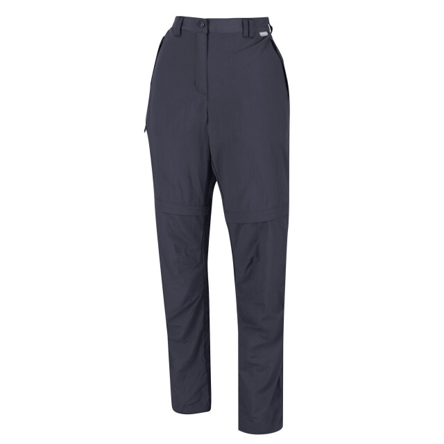 Regatta Dames chaska ii zip off broek UTRG4905_sealgrey large