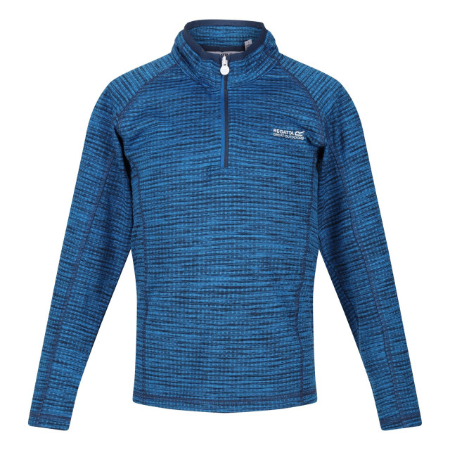 Regatta Kinderen/kinderen berley half zip top met lange mouwen UTRG4502_skydiverblue large