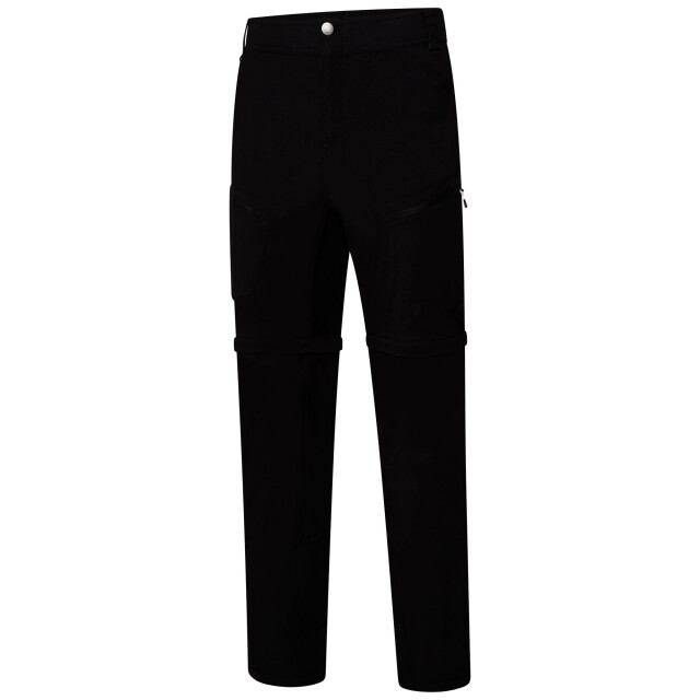 Dare2b Heren tuned in ii multi pocket afritsbare wandelbroek UTRG4149_black large