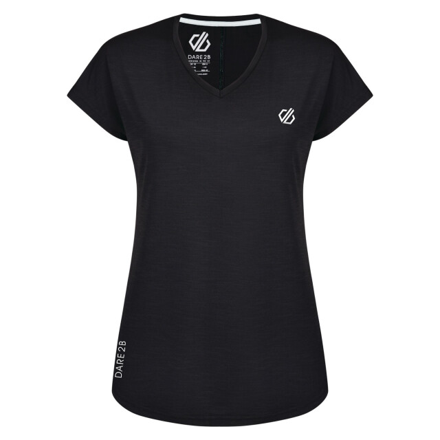 Dare2b Dames vigilant actief t-shirt UTRG4045_black large