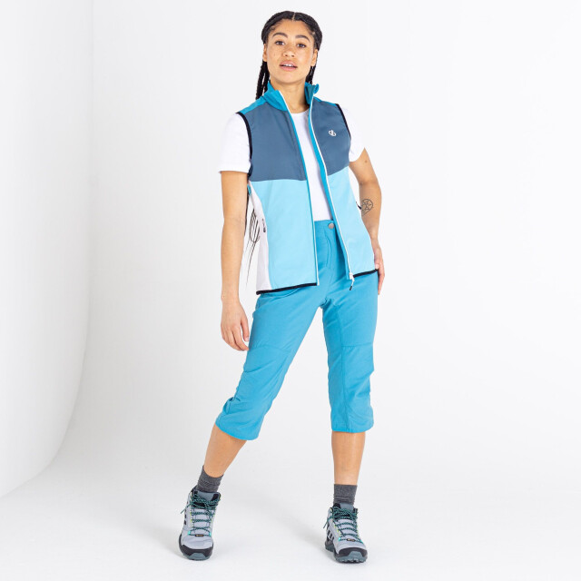Dare2b Dames melodic ii 3/4 wandelbroek UTRG4026_capriblue large