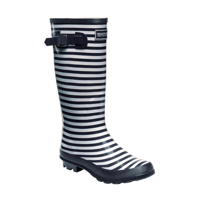 Regatta Dames ly fairweather ii hoge duurzame rubberen laarzen UTRG3770_navywhite large
