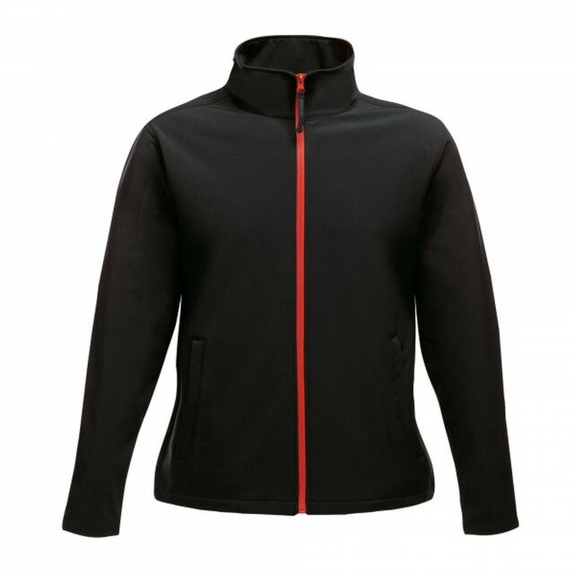Regatta Dames ablaze printable softshell jas UTRG3561_blackclassicred large