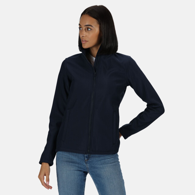 Regatta Dames a printable softshell jas UTRG3561_navynavy large