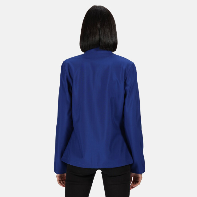 Regatta Dames a printable softshell jas UTRG3561_royalblueblack large