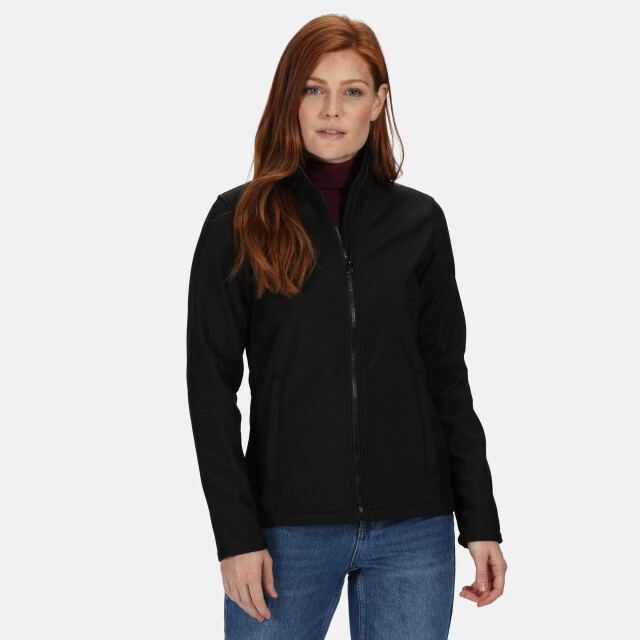 Regatta Dames ablaze printable softshell jas UTRG3561_blackblack large