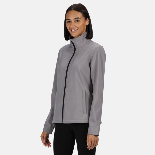 Regatta Dames ablaze printable softshell jas UTRG3561_rockgreyblack large