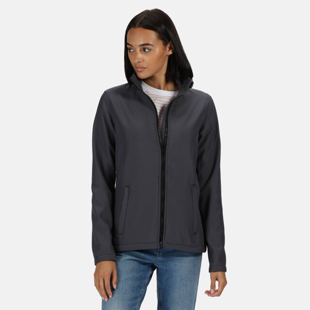 Regatta Dames ablaze printable softshell jas UTRG3561_sealgreyblack large