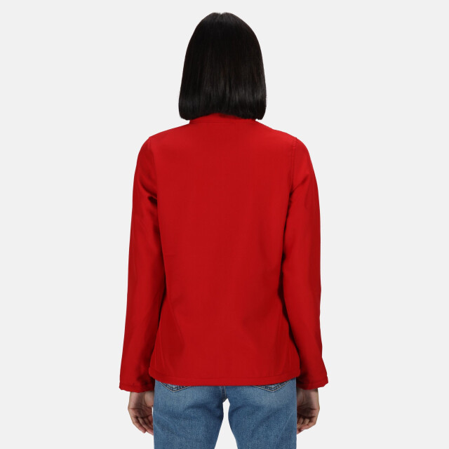 Regatta Dames ablaze printable softshell jas UTRG3561_classicredblack large