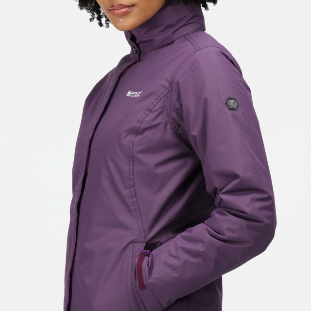 Regatta Dames blanchet ii jas UTRG3109_darkauberginepurplesapphire large