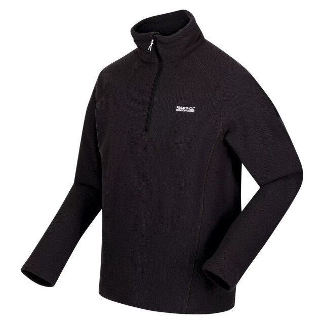 Regatta Geweldige outdoors heren kenger half zip honeycomb fleece UTRG2836_black large