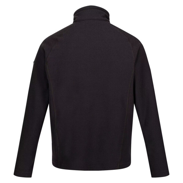 Regatta Geweldige outdoors heren kenger half zip honeycomb fleece UTRG2836_black large