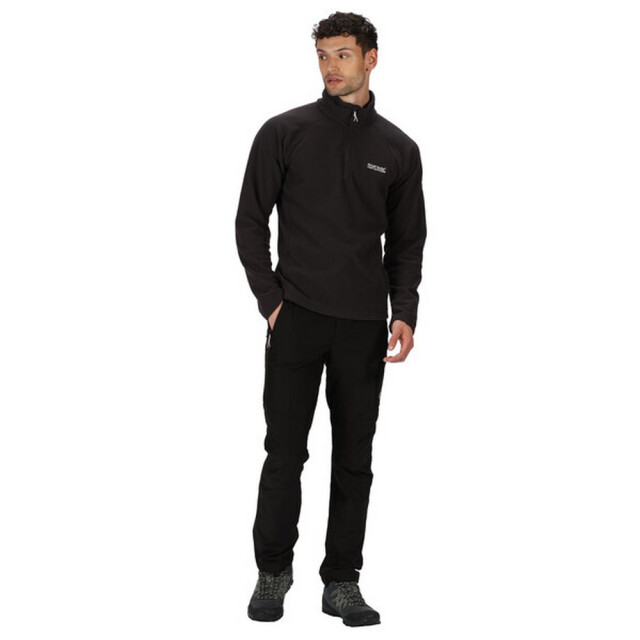 Regatta Geweldige outdoors heren kenger half zip honeycomb fleece UTRG2836_ash large