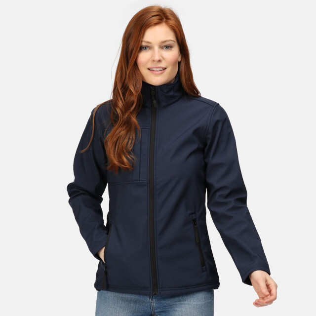 Regatta Dames professional octagon ii waterdichte softshell jas UTRG2163_navysealgrey large